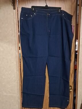 Bluenotes Blue Denim Pull-On Jeans with Tags Sz 20W